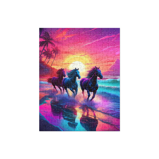 Horse Scape Jigsaw Puzzle 252 pcs