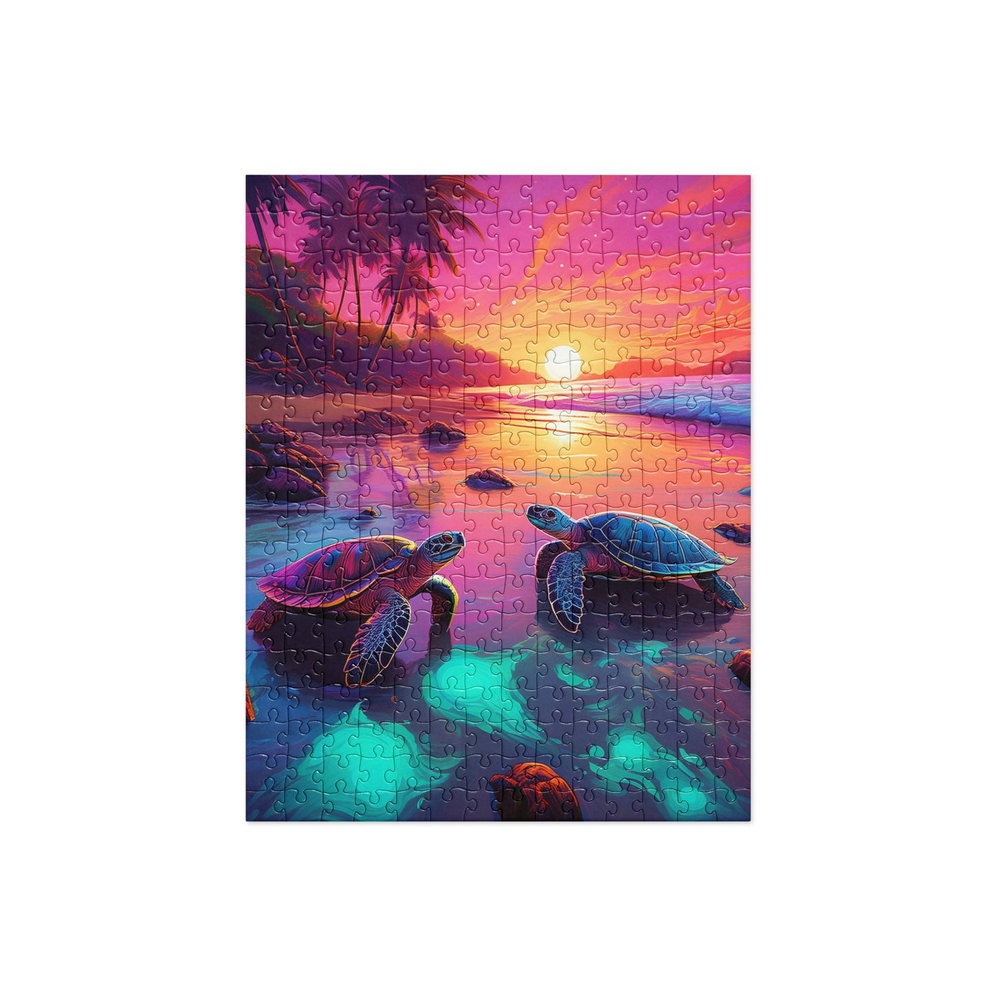 Seascape Turtles Jigsaw Puzzle 252pcs