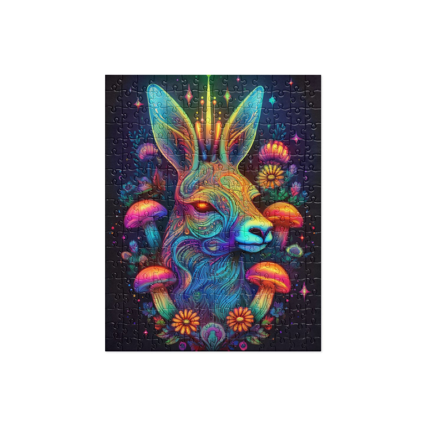 Trippy Rabbit Jigsaw Puzzle 252 pcs