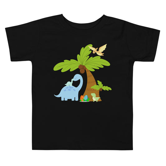 Dinosaur Themed Toddler Short Sleeve Tee