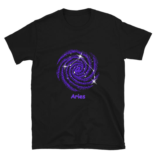 Aries Constellation Zodiac Short-Sleeve Unisex T-Shirt