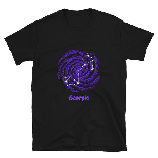 Scorpio Constellation Zodiac Short-Sleeve Unisex T-Shirt