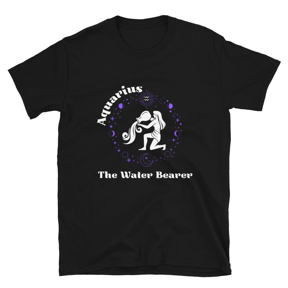 Aquarius The Water Bearer Short-Sleeve Unisex T-Shirt