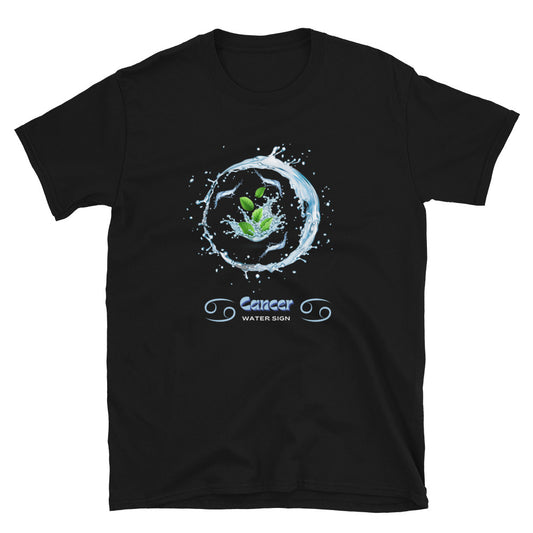 Cancer Water Short-Sleeve Unisex T-Shirt