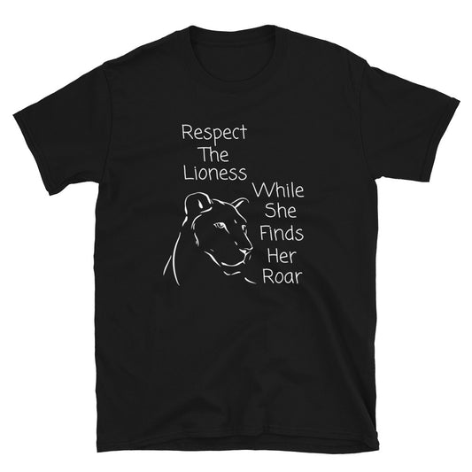 Respect the Lioness Short-Sleeve Unisex T-Shirt