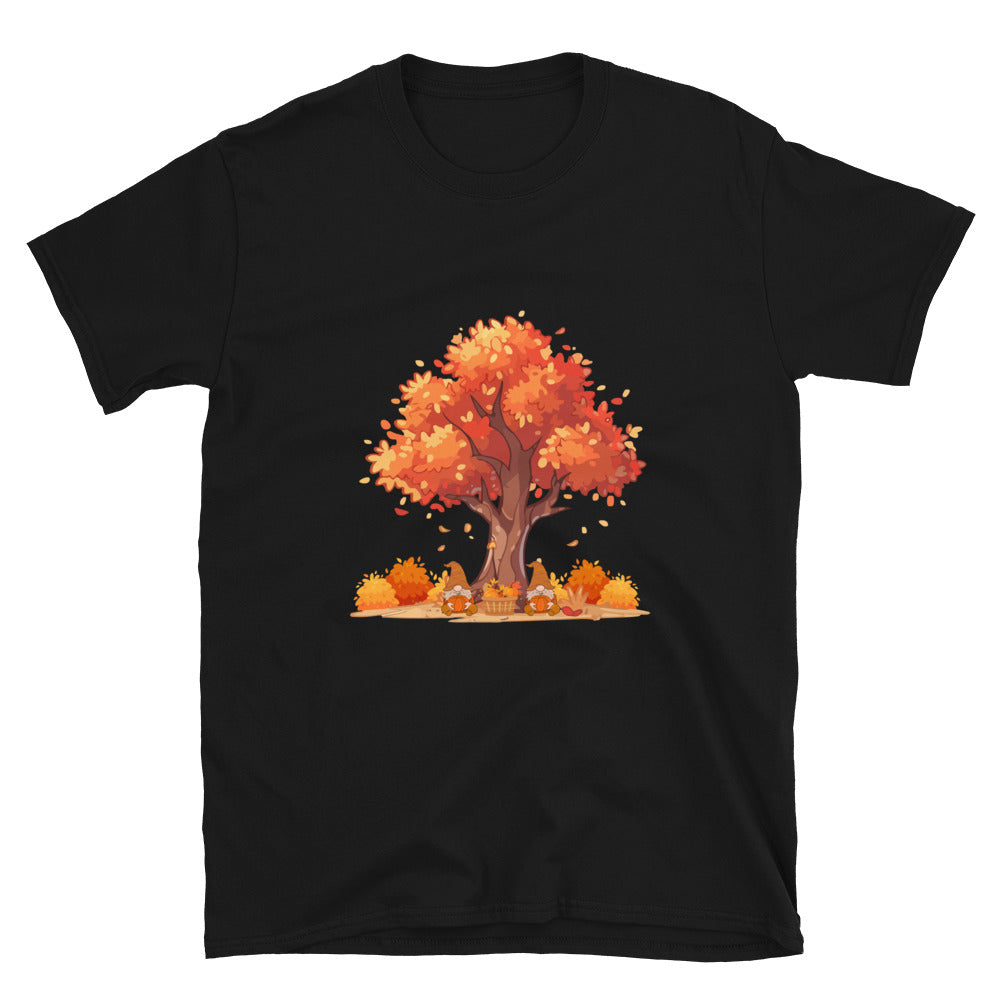 Fall Gnome Short-Sleeve Unisex T-Shirt