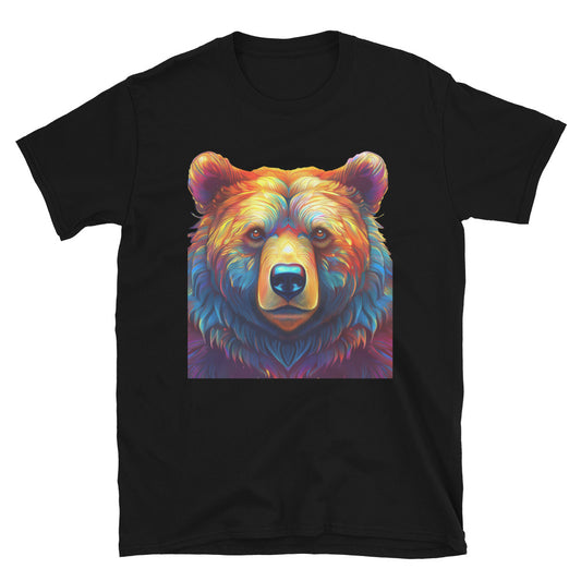 Pastel Bear Short-Sleeve Unisex T-Shirt